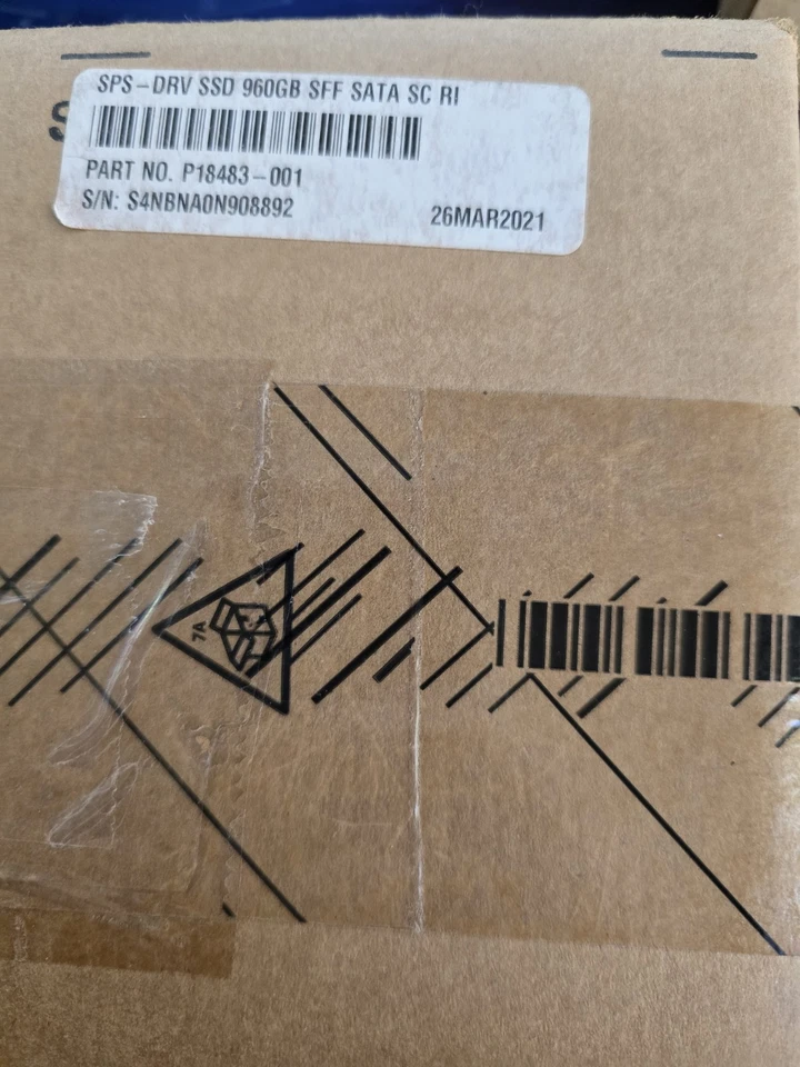 HPE P18483-001 960GB SSD SFF SATA Drive Kit - Image 1 of 2