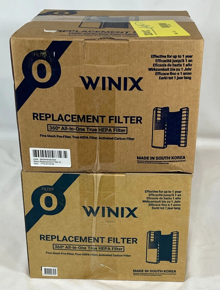 WINIX 1712-0110-00 360 REPLACEMENT FILTER 360° ALL-IN-ONE TRUE HEPPA FILTER