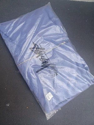 Stussy Chapter Los ANGELES LA Zip Hoodie XXL Fleece Sweatshirt Jacket Blue #0489 - Image 1 of 3