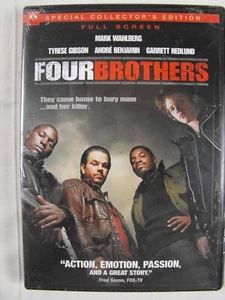 Four Brothers (DVD, 2005, Full Screen) Mark Wahlberg, Tyrese Gibson NEW & SEALED - Picture 1 of 2