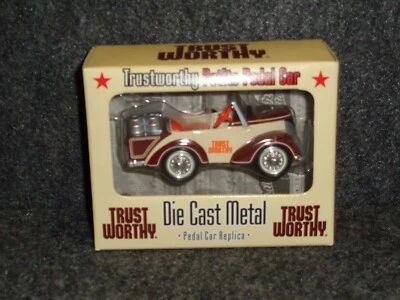 TRUSTWORTHY HARDWARE PETITE PEDAL CAR BARREL TRUCK CROWN PREMIUMS DIECAST 1:12 - Image 1 of 4