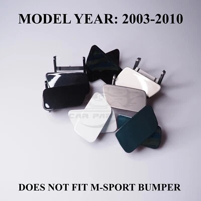 Cubierta de arandela de faros para BMW Serie 5 E60 E61 SE 2003-2010 elige color/lado - Imagen 1 de 4