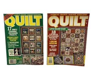 2 Vintage Quilt Magazines Summer & Winter 1984 Quilt Patterns 80's - Picture 1 of 8