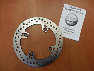 CBR 900 SC28 SC33 Fireblade SPIEGLER Bremsscheibe hinten RUND EDELSTAHL ABE - Bild 1 von 4