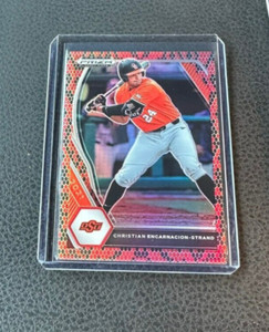 2021 Panini Prizm Draft Pick Christian Encarnacion-Strand Snake Skin Prizm 25/25