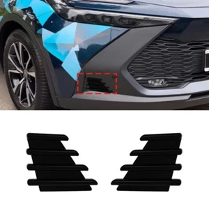 Alerón de coche negro Canards parachoques delantero divisor de labios moldura para Toyota C-HR 2025 - Imagen 1 de 7