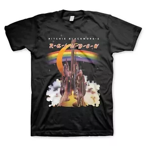 RITCHIE BLACKMORE'S RAINBOW cd cvr CASTLE Official SHIRT 2X New ronnie james dio - Picture 1 of 2