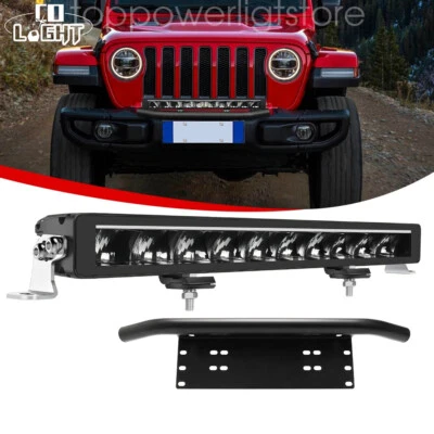 Osram LED Light Bar 7" 12" 20" 23" 26" 28" Flood Spot Combo 50" Offroad 4X4 UTE - image 1 of 4