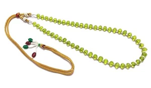 16"inch Necklace Peridot Quartz Muskmelon 6-7mm Ready To Wear Necklace - Picture 1 of 7