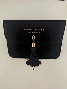 MARC JACOBS DECADENCE Clutch Tasche Schwarz Kosmetiktasche Pochette. - Picture 1 of 7
