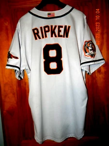 NWOT 2001 CAL RIPKIN JR. BALTIMORE ORIOLES HOME WHITE BASEBALL JERSEY, SIZE: 52 - Picture 1 of 18