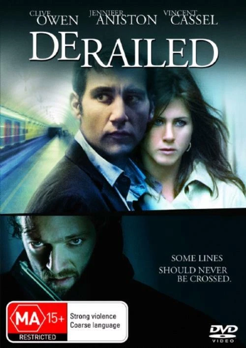 Derailed : Clive Owen + Jennifer Anniston : NEW DVD : Region 4 *Rare OOP* - image 1 of 1