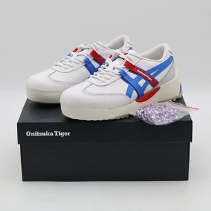 1183A559-101 Onitsuka Tiger Delegation EX White Electric Blue (Men's) - Picture 1 of 10