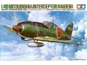 Tamiya 61018 Mitsubishi J2M3 Interceptor Raiden (Jack) Kit Montaggio 1/48 - Foto 1 di 2