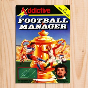 Football Manager ZX Spectrum metal plaques signs poster image - Picture 1 of 2