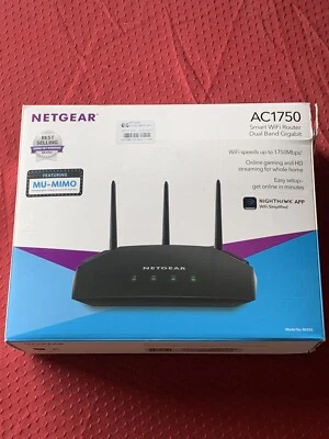 NETGEAR R6350-100NAS AC1750 WiFi Router - Image 1 of 4