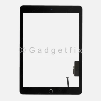US for iPad 2017 5 5th Gen A1822 A1823 Touch Screen Digitizer Glass Home Button - Image 1 of 4