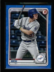 KODY HOESE 2020 BOWMAN PROSPECTS #BP-4 ROOKIE BLUE PARALLEL #086/150 AZ3890 - Picture 1 of 1