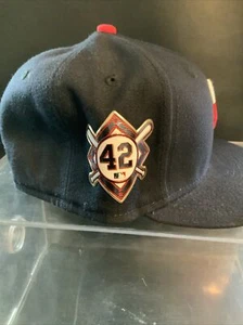 NEW Era MINNESOTA TWINS TC Jackie Robinson 42 Fitted Cap Size 7 MLB #1000 - Picture 1 of 6