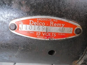 Delco Remy 12volt generator/starter tested working 1101695 - Picture 1 of 3