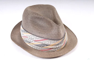 Sombrero Fedora De Paja Resistol Años 60 De Colección Para Hombre Talla 7 56 cm Foto 1 de 4