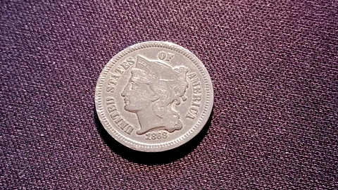1868 Three Cent Nickel Cover
