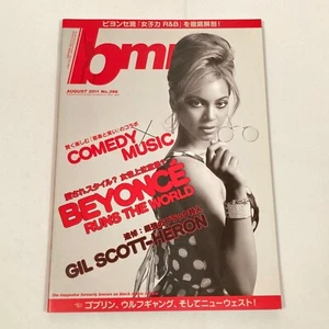 BEYONCE BMR / BLACK MUSIC REVIEW Japanese Music Magazine AUG 2011 W/TRACKING # - Picture 1 of 7