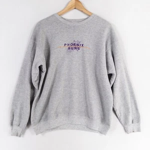 Sudadera Vintage Champion Adulto Gris Medio Phoenix Suns Bordada * - Imagen 1 de 11