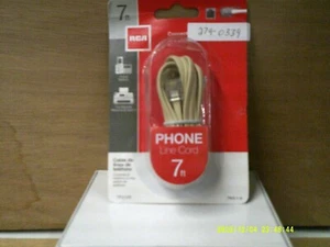 RCA Phone Line Cord Ivory 7ft. RCATP210R - Picture 1 of 1