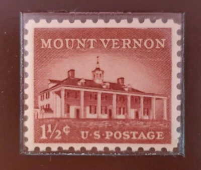 Mount Vernon Stamp February 22, 1956 - Image 1 of 4