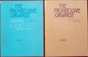 THE PROGRESSIVE ORGANIST BOOK 1 AND 2 GRADE 4 AND 5 CH TREVOR ELKIN SHEET MUSIC - Picture 1 of 6