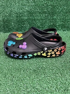 Crocs x Disney Rainbow Pride Celebration Mickey Mouse klassischer Clog Herren Größe 11 - Bild 1 von 9