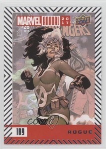 2017 Upper Deck Marvel Annual Rogue SP #109 0nf8