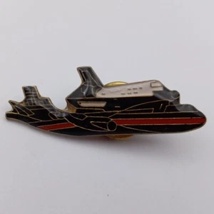 Vintage NASA Space Shuttle Jumbo Jet Transport Lapel Pin Badge Memorabilia - Picture 1 of 4