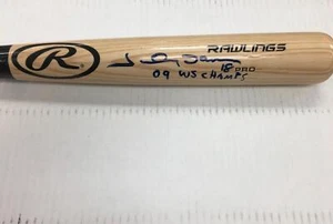 JOHNNY DAMON Autograph Bat Rawlings New York Yankees w/ Inscription JSA #JD-B1 - Picture 1 of 1