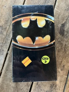 BATMAN - VHS Movie NOS Sealed (1989) - Starring Michael Keaton & Jack Nicholson - Picture 1 of 6