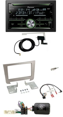 Pioneer CD USB Lenkrad Bluetooth 2DIN DAB Autoradio für SSangYong Rexton ab 2013 - Bild 1 von 4