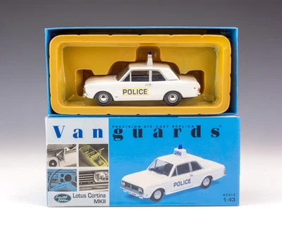 Vanguards - VA04101 Police Vehicle - Lotus Cortina MKII - Image 1 of 3