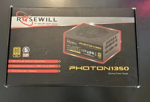 Rosewill PHOTON 1350W - 80 PLUS Gold Power 1350W Power Supply NEW - Picture 1 of 4