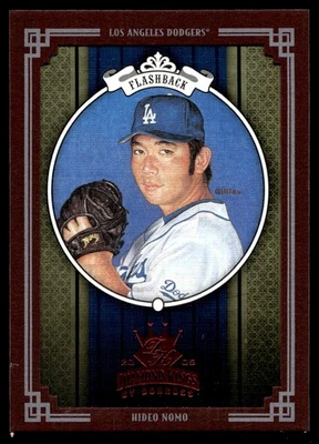 2005 Donruss Diamond Kings Хидео Номо в рамке красный No119 Los Angeles Dodgers - Изображение 1 из 2