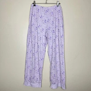 Pigiama Vintage Disney Winnie the Pooh Pantalone Viola Eeyore Cotone Taglia Large - Foto 1 di 5