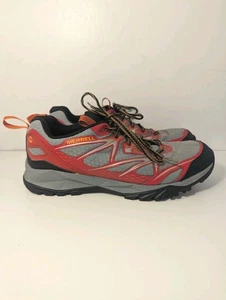 Scarpe da trekking Merrell Capra Bolt da uomo taglia 11 rosso brillante basse J35395 trail - Foto 1 di 16