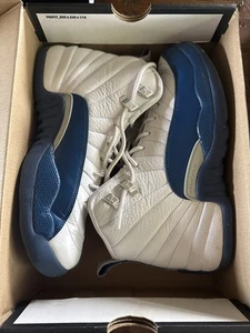 Air Jordan 12 Retro BG French Blue Size 7y 153265 113 - Picture 1 of 6