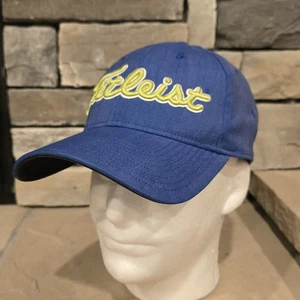 Men's Titleist Blue Green Embroidered Logo A-Flex Fitted Golf Hat Cap Sz S/M - Picture 1 of 10