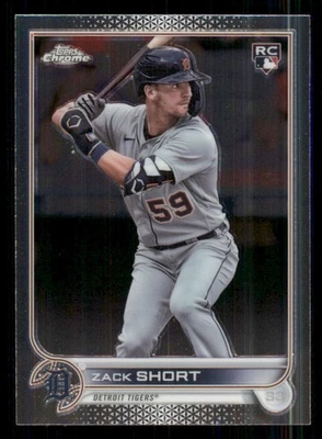 2022 Topps Chrome #86 Zack Short RC - Image 1 of 2