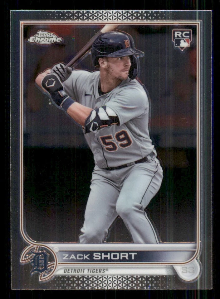 2022 Topps Chrome #86 Zack Short RC - Image 1 of 2