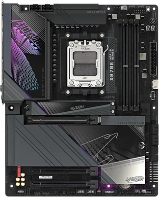 GIGABYTE X870E AORUS Master AMD AM5 ATX DDR5 Desktop Motherboard - Image 1 of 3