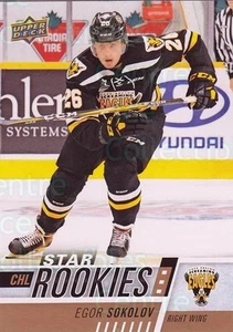 2017-18 Upper Deck CHL #351 Egor Sokolov - Picture 1 of 1