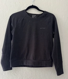 Arc'teryx Damen Gr. M anthrazit grau meliert Momenta Center Pullover - Bild 1 von 13