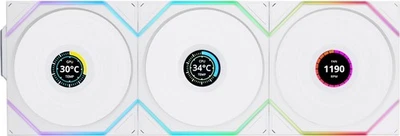 Lian Li UNI FAN TL Wireless LCD Lüfter, ARGB, PWM, 3er-Pack inkl. Controller - 1 - Bild 1 von 4